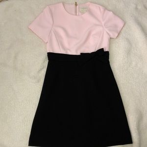 Kate Spade Pink and Black Cocktail A Line